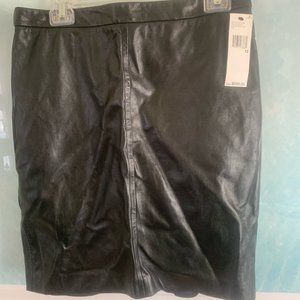 NWT DKNY Leather Skirt!